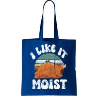 I Like It Moist Funny Thanksgiving Costume Turkey Leg Day Cute Gift Tote Bag