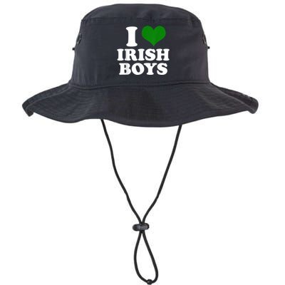 I Love Irish Boy St. Paddy Funny St. Patricks Day Legacy Cool Fit Booney Bucket Hat