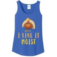 I Like It Moist Turkey Thanksgiving Funny Gift Ladies Essential Tank