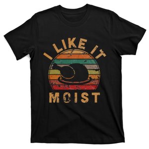 I Like It Moist Thanksgiving Costume Turkey Day Gift Leg Day T-Shirt