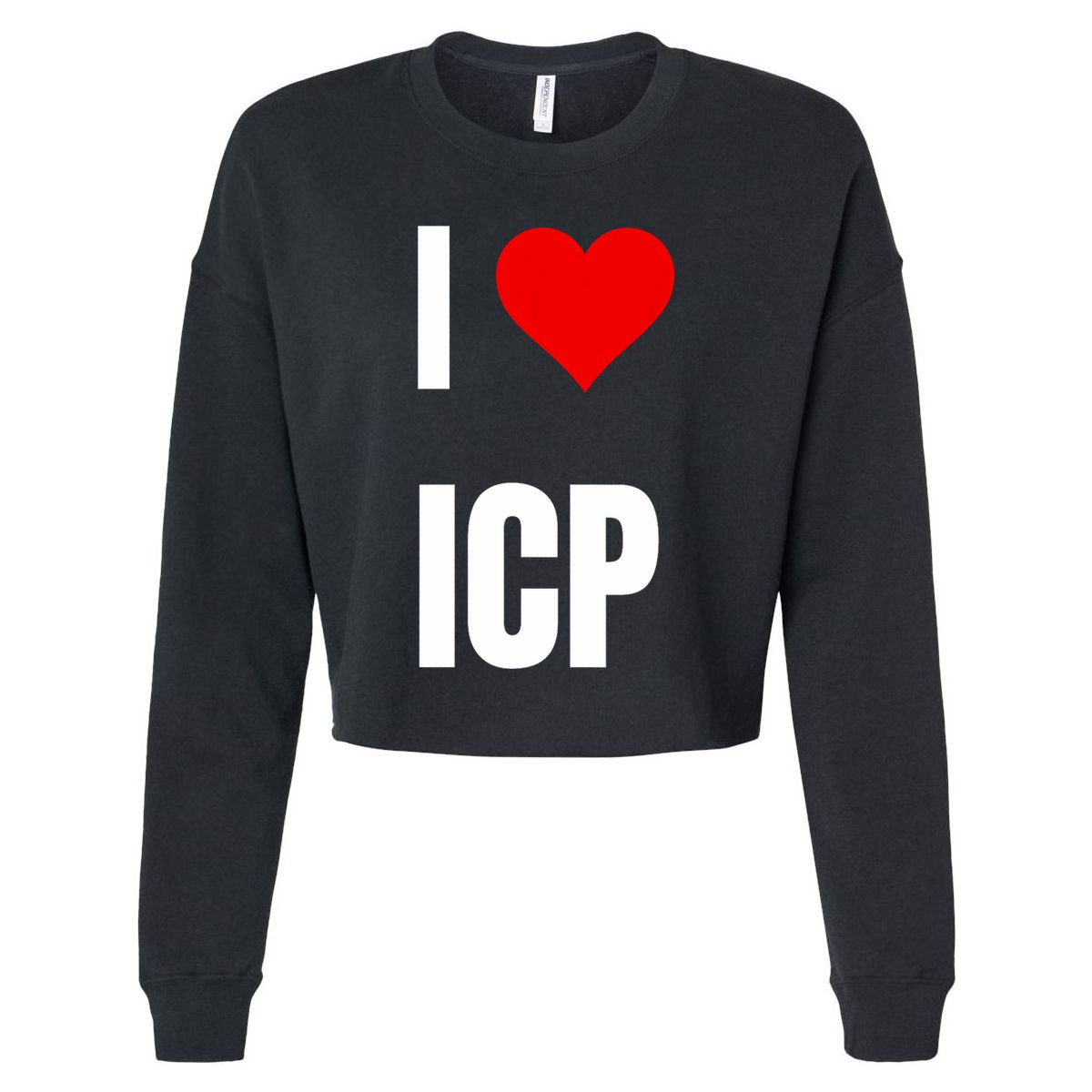 I Love Icp . Crypto Saying For The Blockchain And Token Nerd USA-Made Doggie Bandana