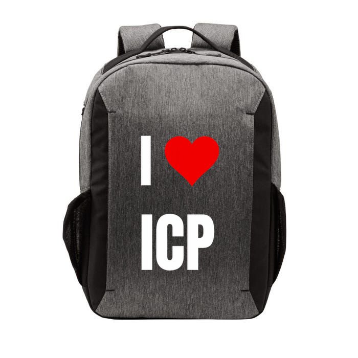 I Love Icp . Crypto Saying For The Blockchain And Token Nerd Vector Backpack