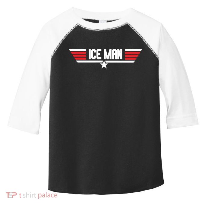 Iceman Logo Ice Man Toddler Fine Jersey T-Shirt
