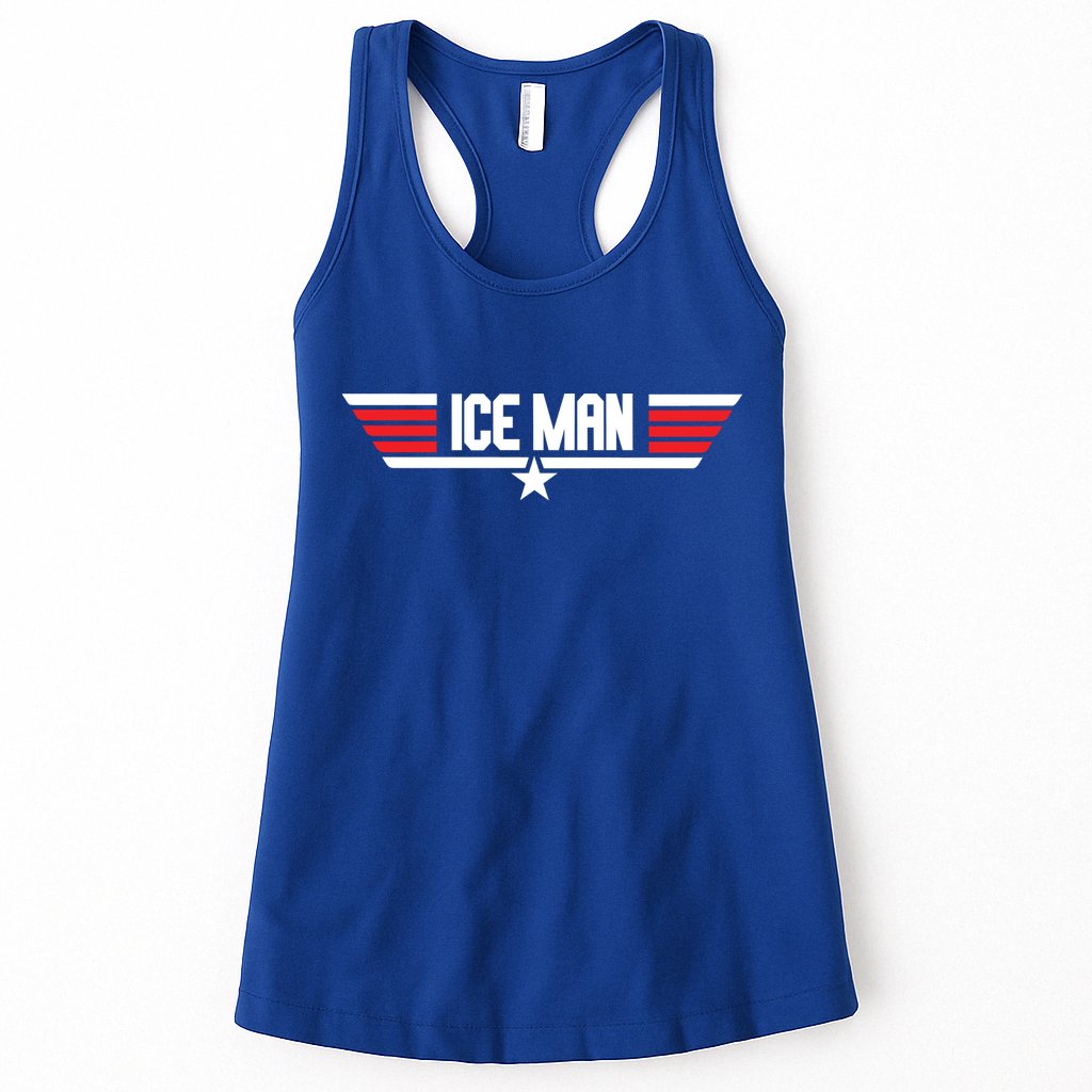 Iceman Logo Ice Man Womens Tank Top