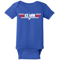 Iceman Logo Ice Man Baby Bodysuit