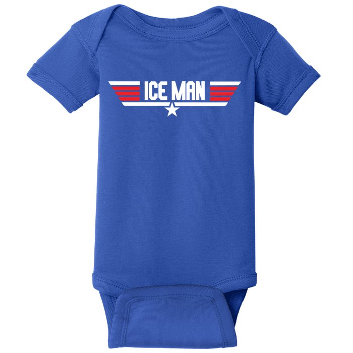Iceman Logo Ice Man Baby Bodysuit