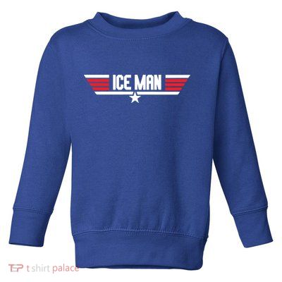 Iceman Logo Ice Man Toddler Sweatshirt