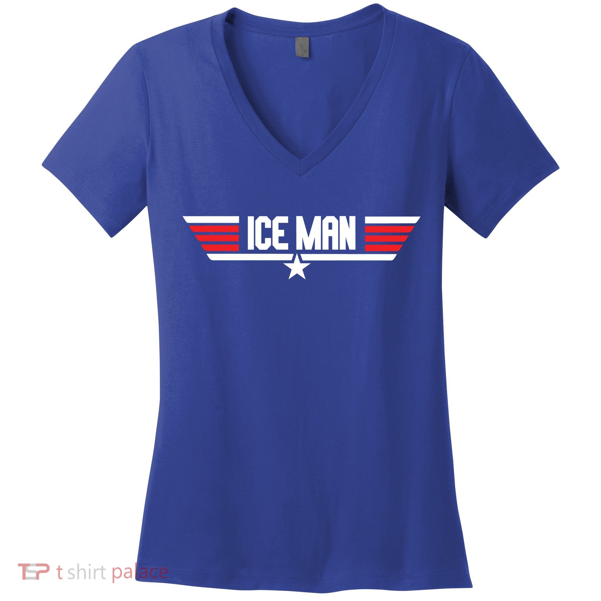 Iceman Logo Ice Man Women's V-Neck T-Shirt