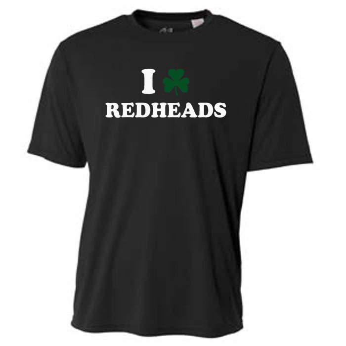 I Love Irish Redheads Boy Baby St Patricks Day Shamrock Cooling Performance Crew T-Shirt