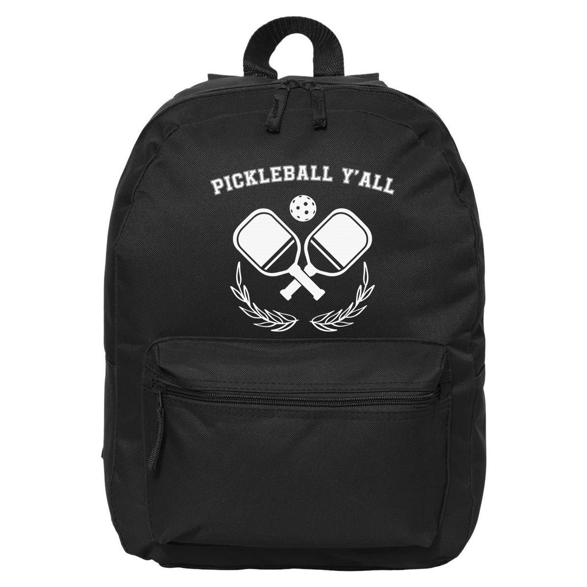 I Love It When My Wife Lets Me Play Pickleball Funny 16 in Basic Backpack