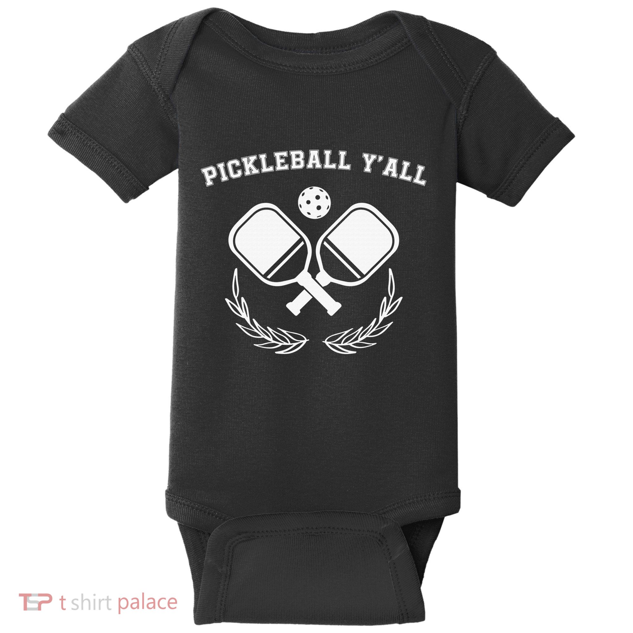 I Love It When My Wife Lets Me Play Pickleball Funny Baby Bodysuit