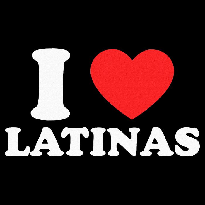 I Love I Heart Latinas Funny Red Heart Love Latina Bucket Hat