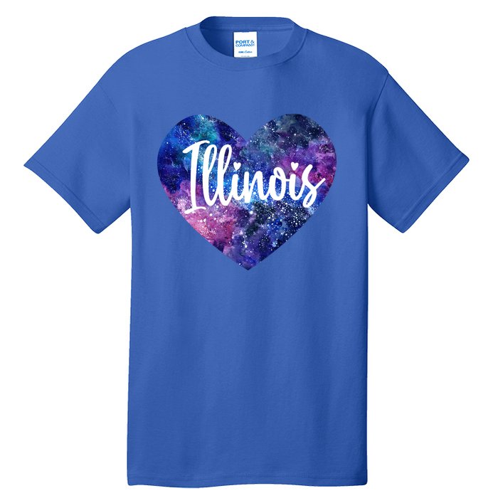 I Love Illinois Usa Great Gift Tall T-Shirt