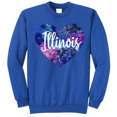 I Love Illinois Usa Great Gift Tall Sweatshirt