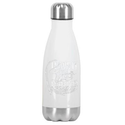 I Love It When She Bends Over Stainless Steel Insulated Water Bottle