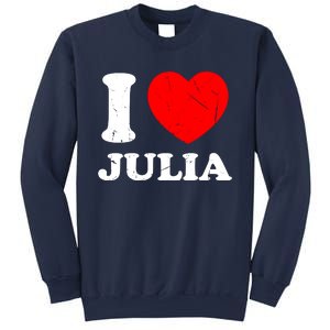 I Love Julia Sweatshirt