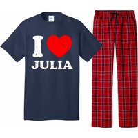 I Love Julia Pajama Set