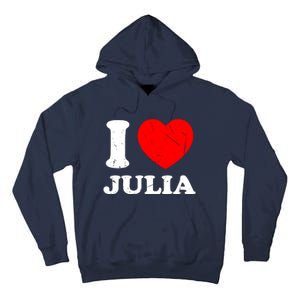 I Love Julia Tall Hoodie