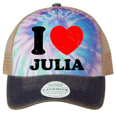 I Love Julia Legacy Tie Dye Trucker Hat