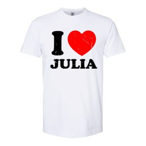 I Love Julia Softstyle CVC T-Shirt