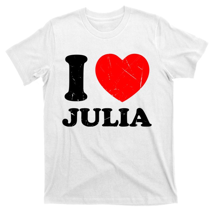 I Love Julia T-Shirt