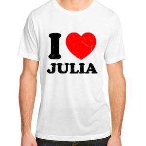 I Love Julia Adult ChromaSoft Performance T-Shirt