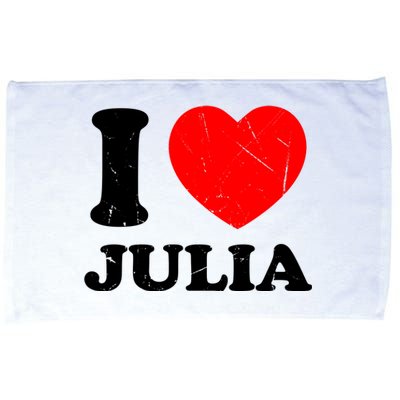 I Love Julia Microfiber Hand Towel