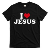 I Love Jesus I Heart Jesus T-Shirt
