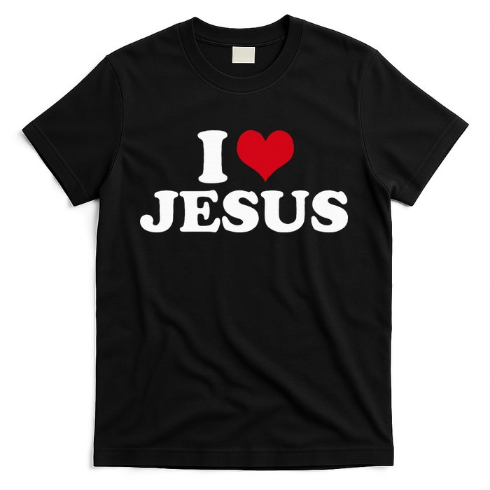 I Love Jesus I Heart Jesus T-Shirt