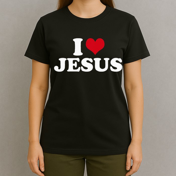 I Love Jesus I Heart Jesus T-Shirt