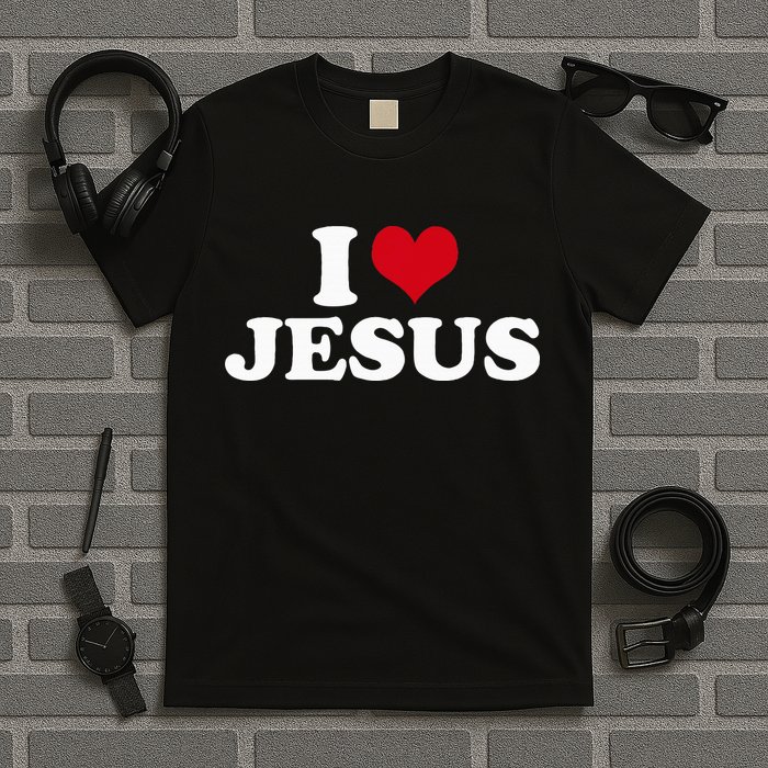 I Love Jesus I Heart Jesus T-Shirt