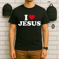 I Love Jesus I Heart Jesus T-Shirt