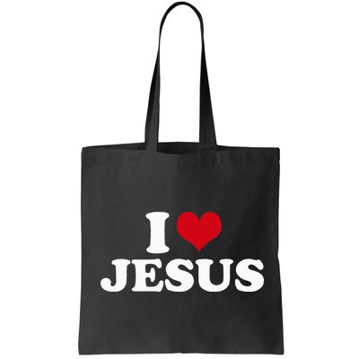 I Love Jesus I Heart Jesus Bag