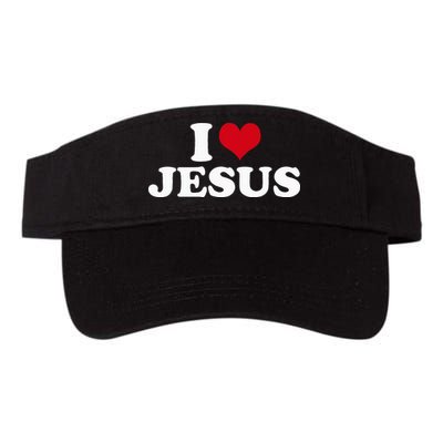 I Love Jesus I Heart Jesus Visor