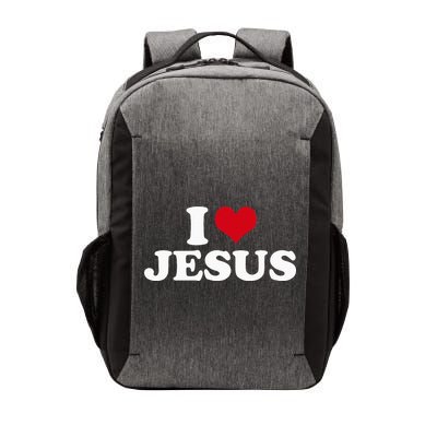 I Love Jesus I Heart Jesus Vector Backpack