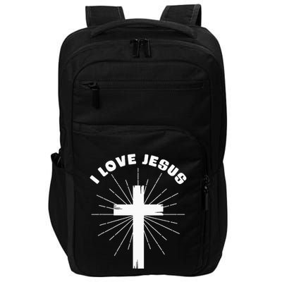 I Love Jesus Impact Tech Backpack
