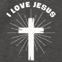 I Love Jesus Vector Backpack