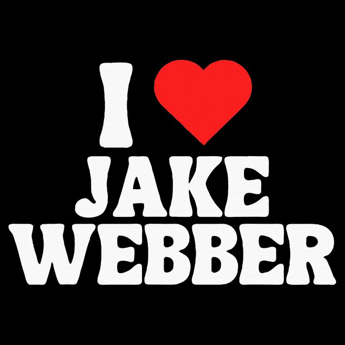 I Love Jake Webber I Heart Jake Webber Flexfit Unipanel Trucker Cap