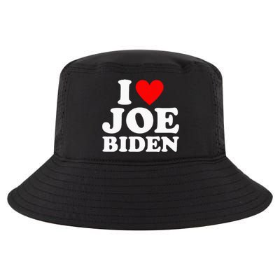 I Love Joe Biden Heart Cool Comfort Performance Bucket Hat