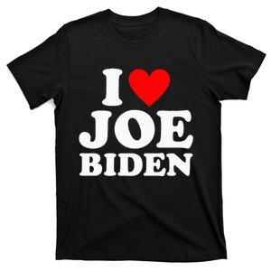 I Love Joe Biden Heart T-Shirt