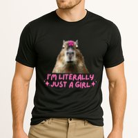 IM Literally Just A Girl Capybara Coquette Cooling Performance Crew T-Shirt