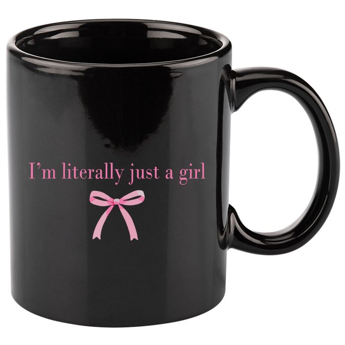Im Literally Just A Girl Sad Hamster Meme 11oz C Handle Ceramic Mug