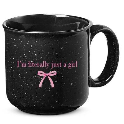 Im Literally Just A Girl Sad Hamster Meme 15oz Campfire Ceramic Mug