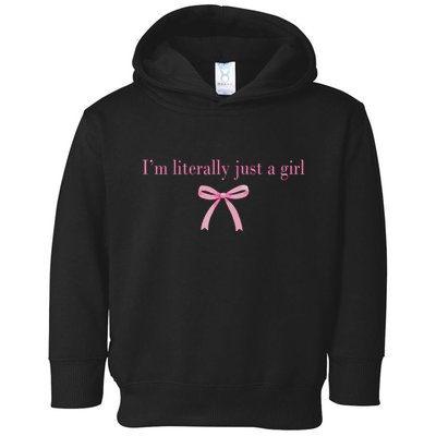 Im Literally Just A Girl Sad Hamster Meme Toddler Hoodie