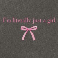 Im Literally Just A Girl Sad Hamster Meme Cotton Canvas Backpack