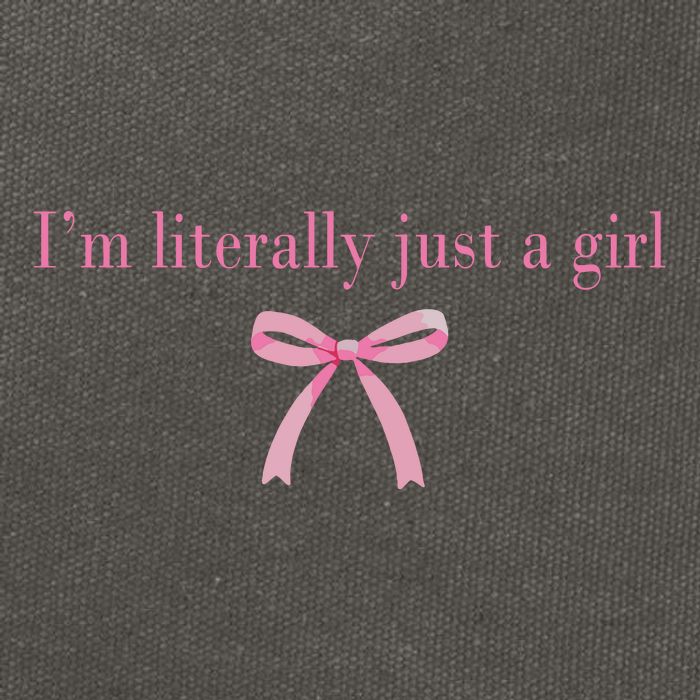 Im Literally Just A Girl Sad Hamster Meme Cotton Canvas Backpack