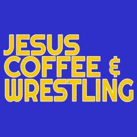 I Love Jesus Coffee Wrestling Gift Wrestler Christian T-Shirt