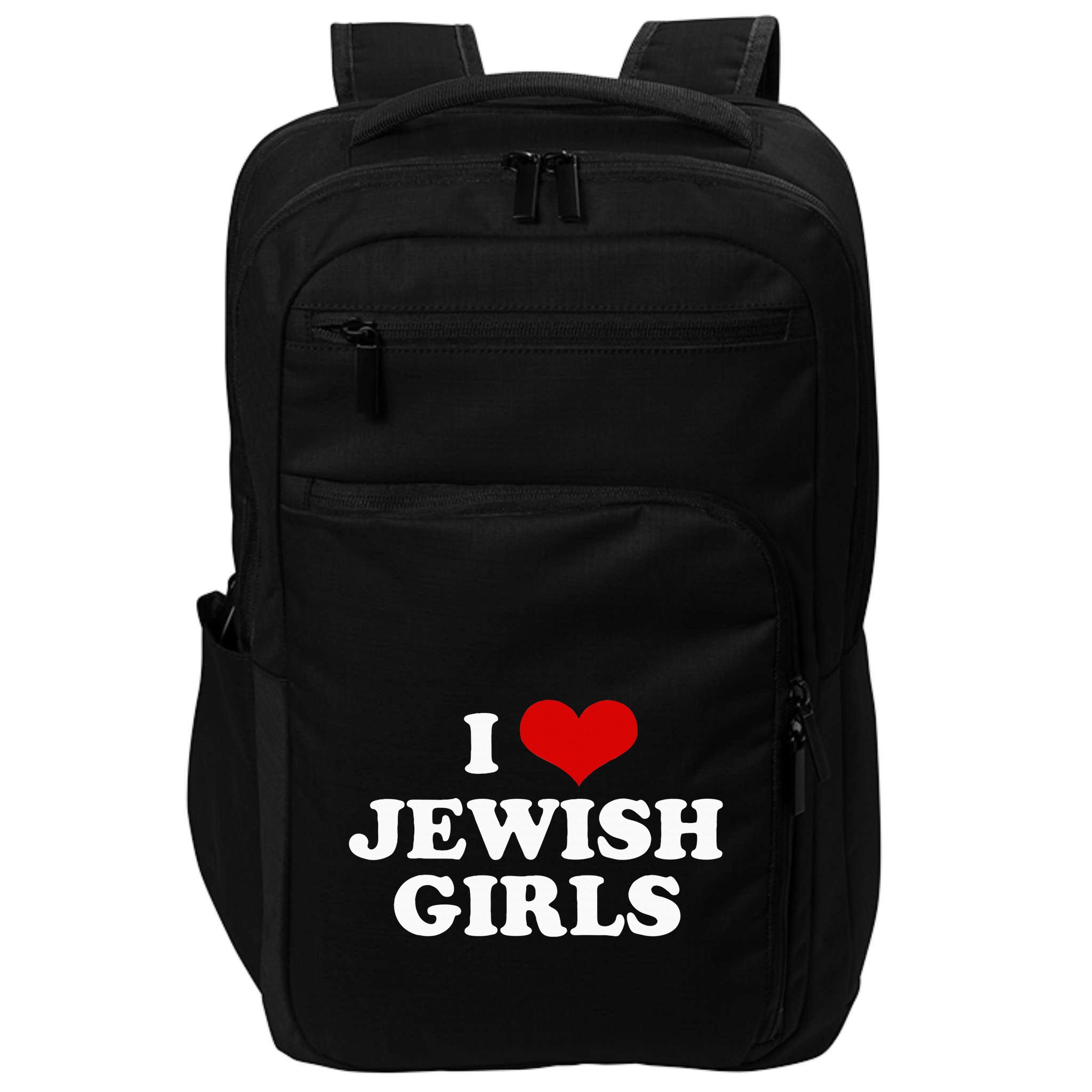 I Love Jewish Cute Gift Impact Tech Backpack