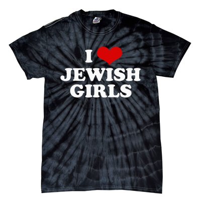 I Love Jewish Cute Gift Tie-Dye T-Shirt