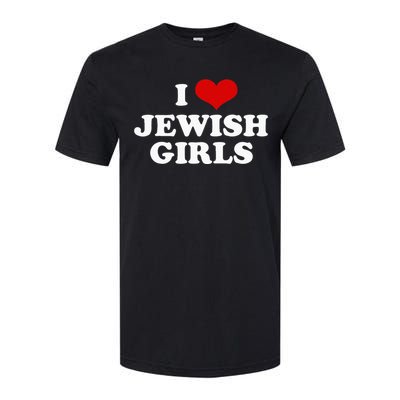 I Love Jewish Cute Gift Softstyle CVC T-Shirt